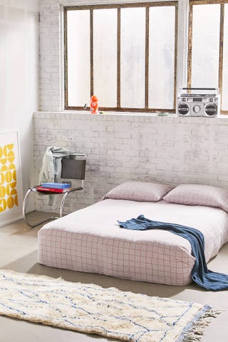 Ryanne Grid Jersey Duvet Cover