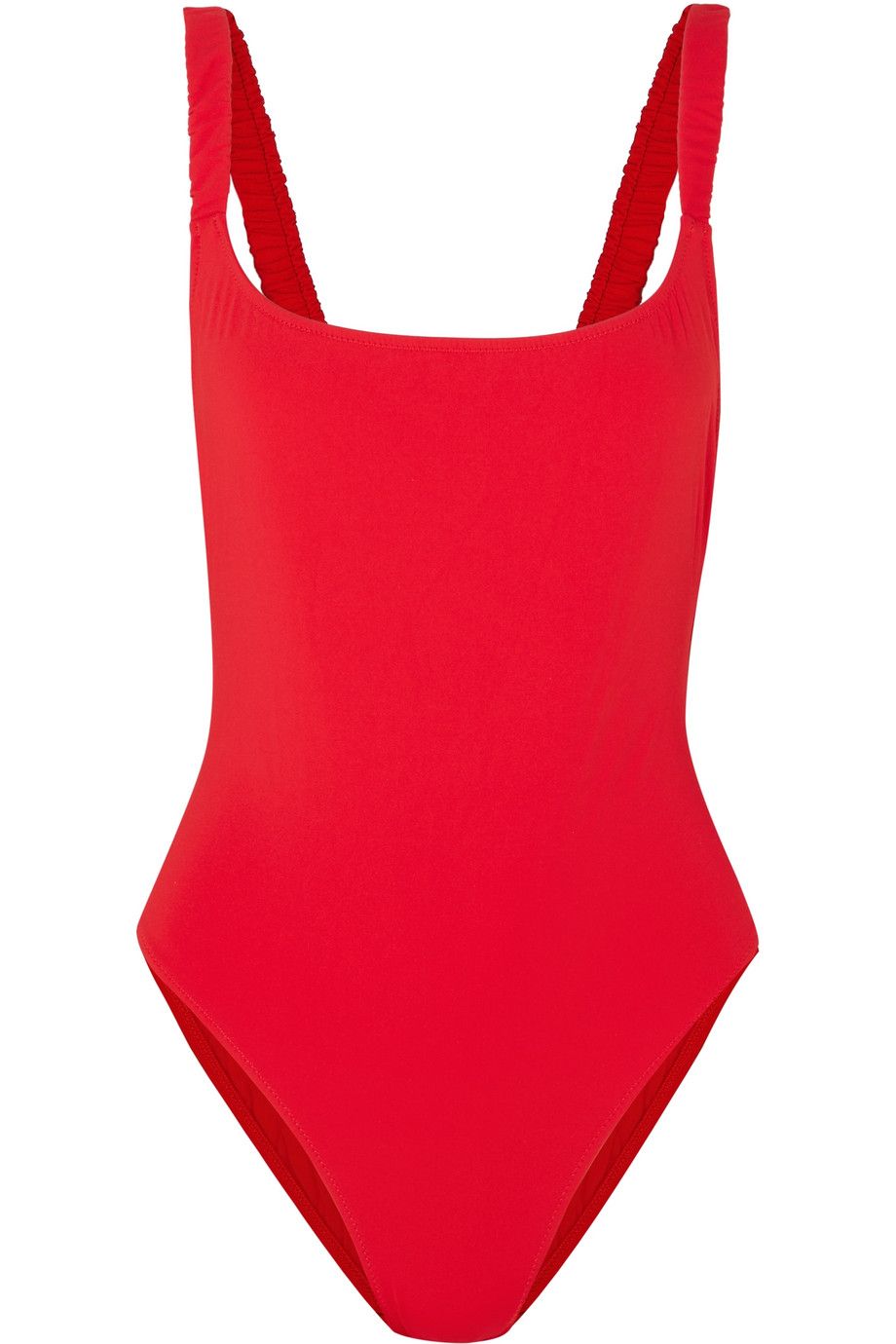 low side one piece bathing suit