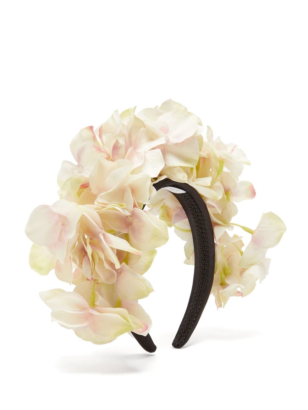 Pale Hydrangea Faux-Flower Headband