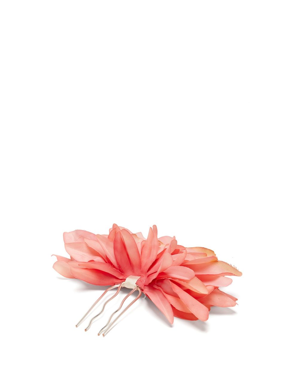 Giant Dahlia Faux-Flower Hairpin