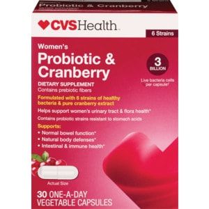 Women's Probiotic & Cranberry Capsules