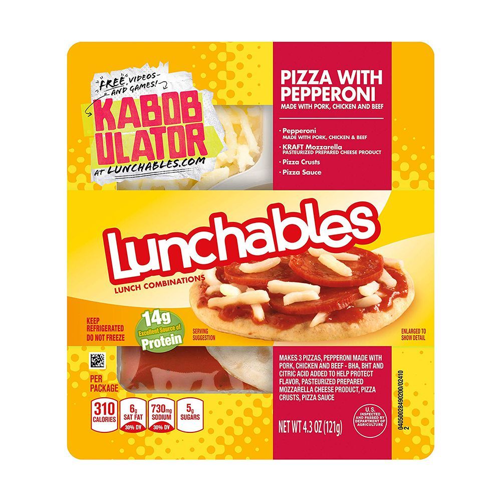 Lunchables Pepperoni Pizza