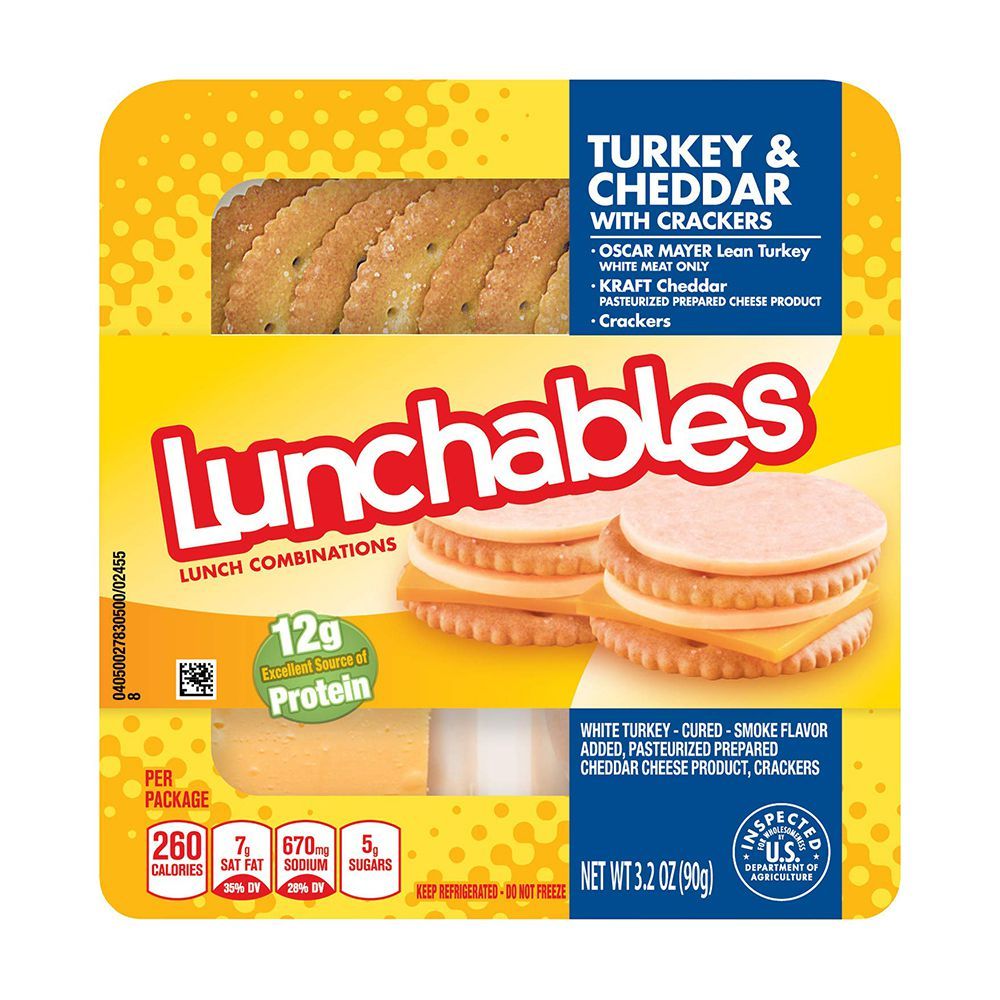 Lunchables Turkey & Cheddar With Crackers