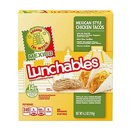 Lunchables Mexican Style Chicken Tacos
