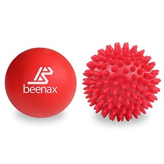 Beenax Lacrosse & Spiky Massage Ball Set 