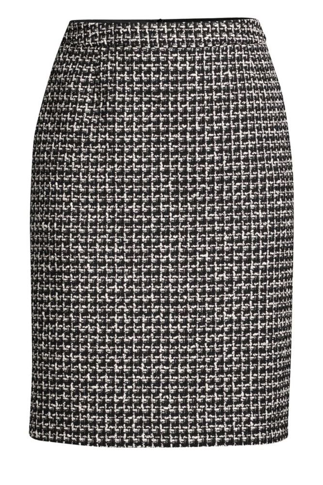 Vilea Tweed Pencil Skirt