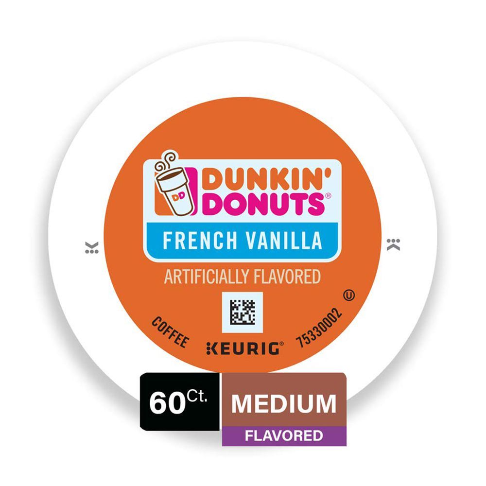Dunkin’ French Vanilla K-Cups (60-Count)