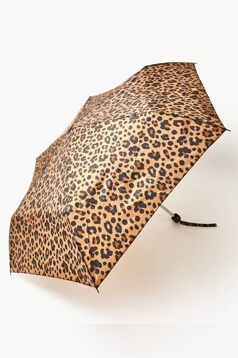 M&S Collection Animal Print Compact Umbrella