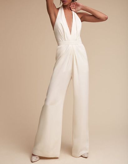 15 Bridal Jumpsuits 2019 - White Pant Suits and White Jumpsuits for ...