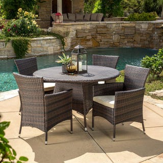 5-Piece Wicker Dining Set