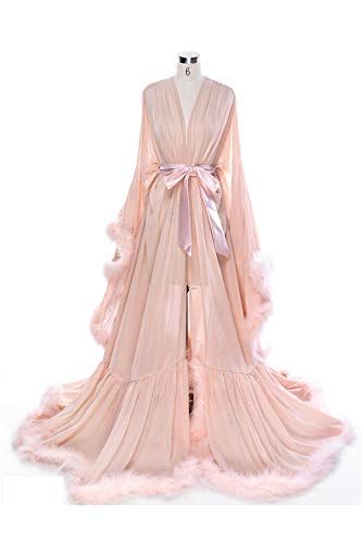 long flowy dressing gown