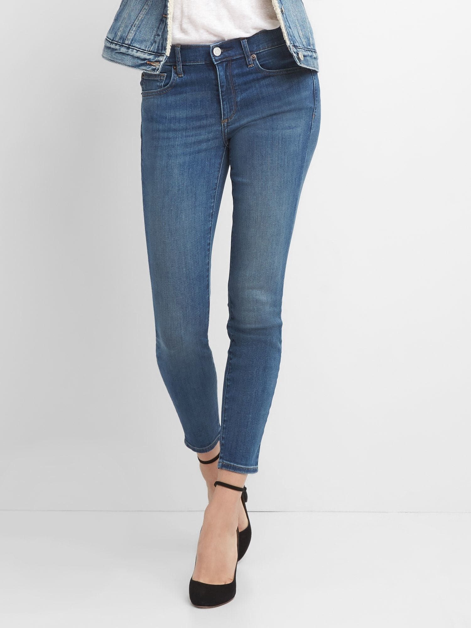 super high rise true skinny jeans in 360 stretch
