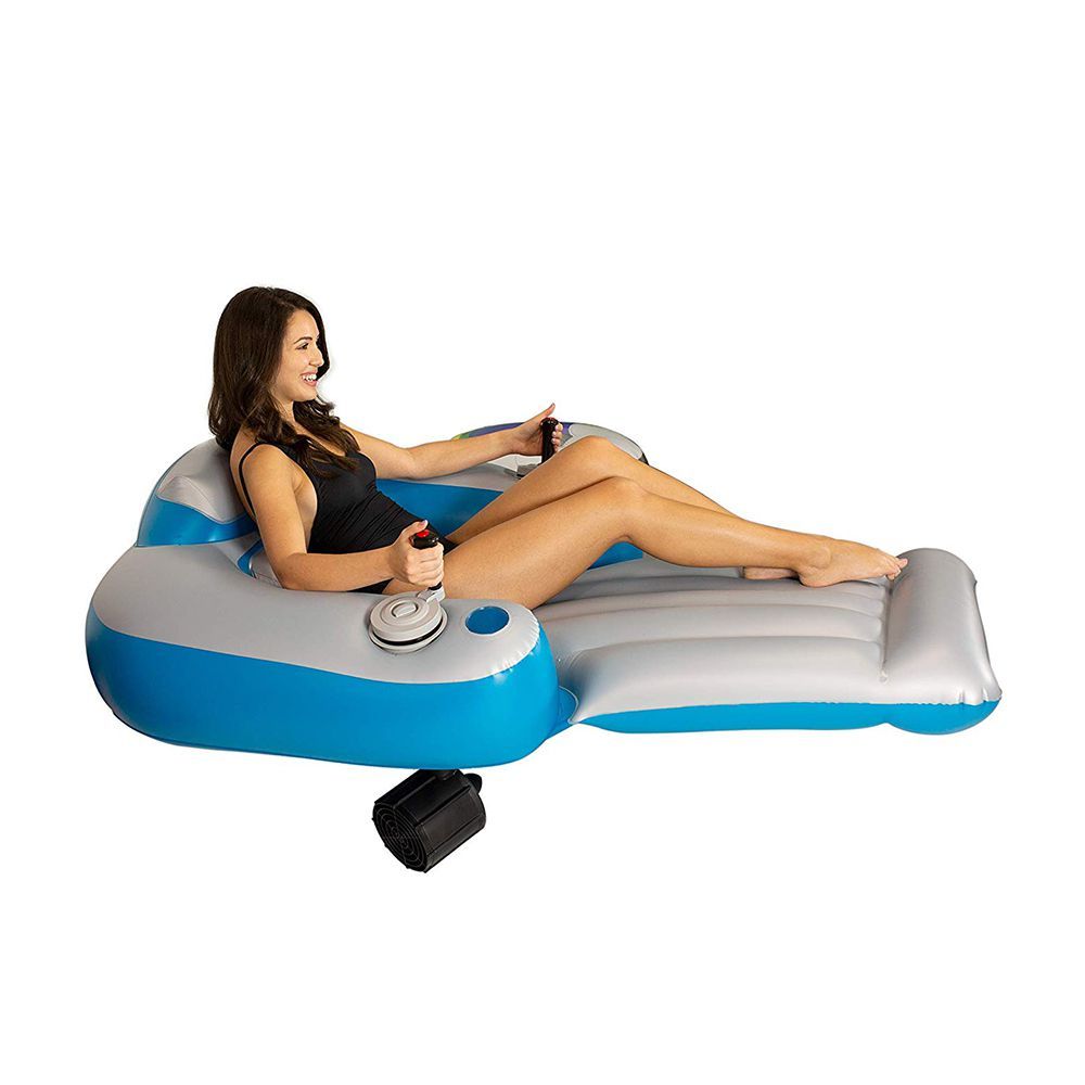PoolCandy Motorized Inflatable Pool Lounger
