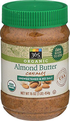 365 Everyday Value, Organic Almond Butter Creamy, 16 oz.