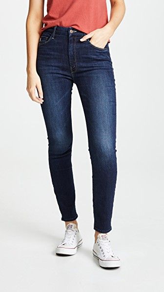 High Rise Looker Ankle Jeans