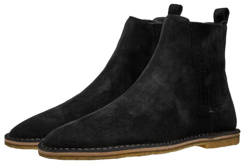 chelsea boots suede