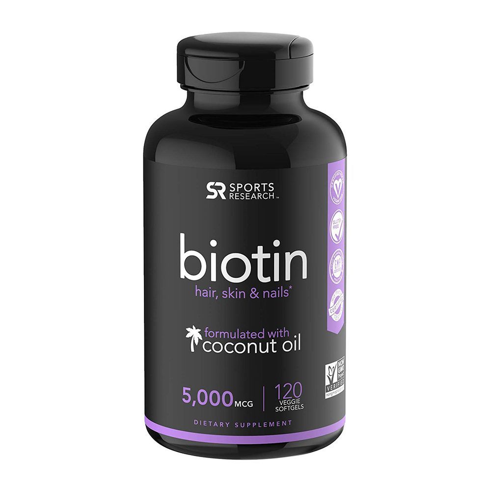 Sports Research Biotin Infused With Coconut Oil