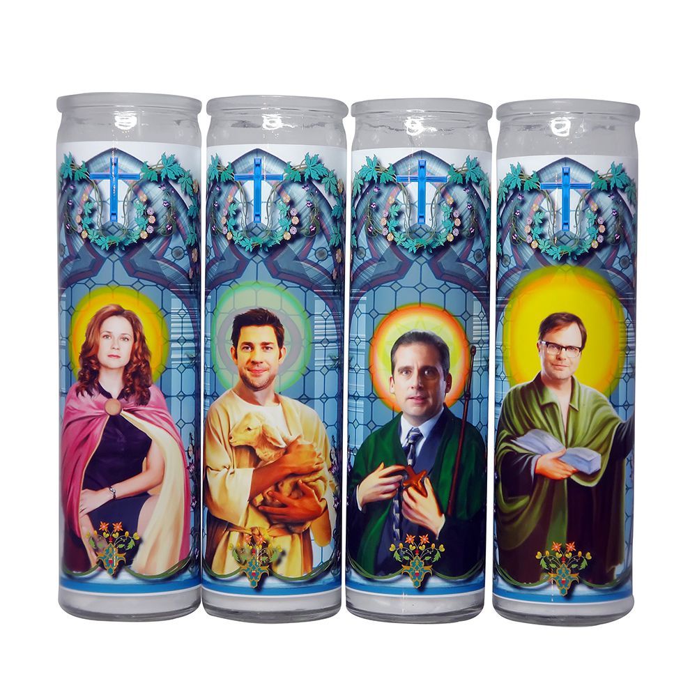 ‘The Office’ Prayer Candles (Set of 4)