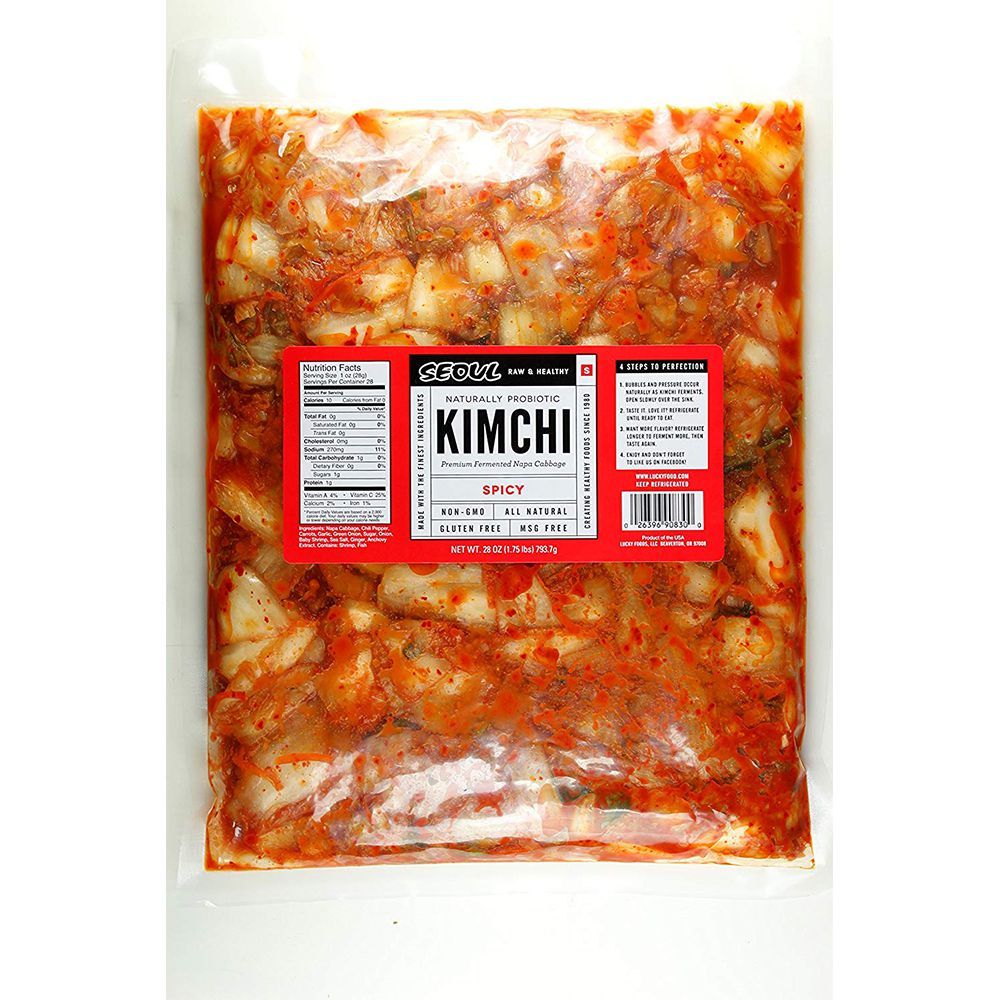 Lucky Food Seoul Spicy Red Napa Cabbage Kimchi