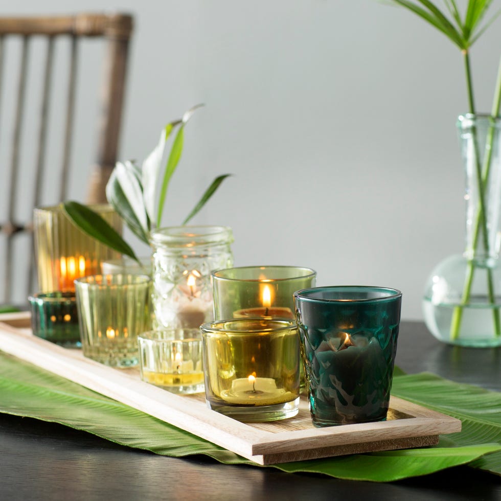 Gustave 10 Piece Glass Votive Holder Set