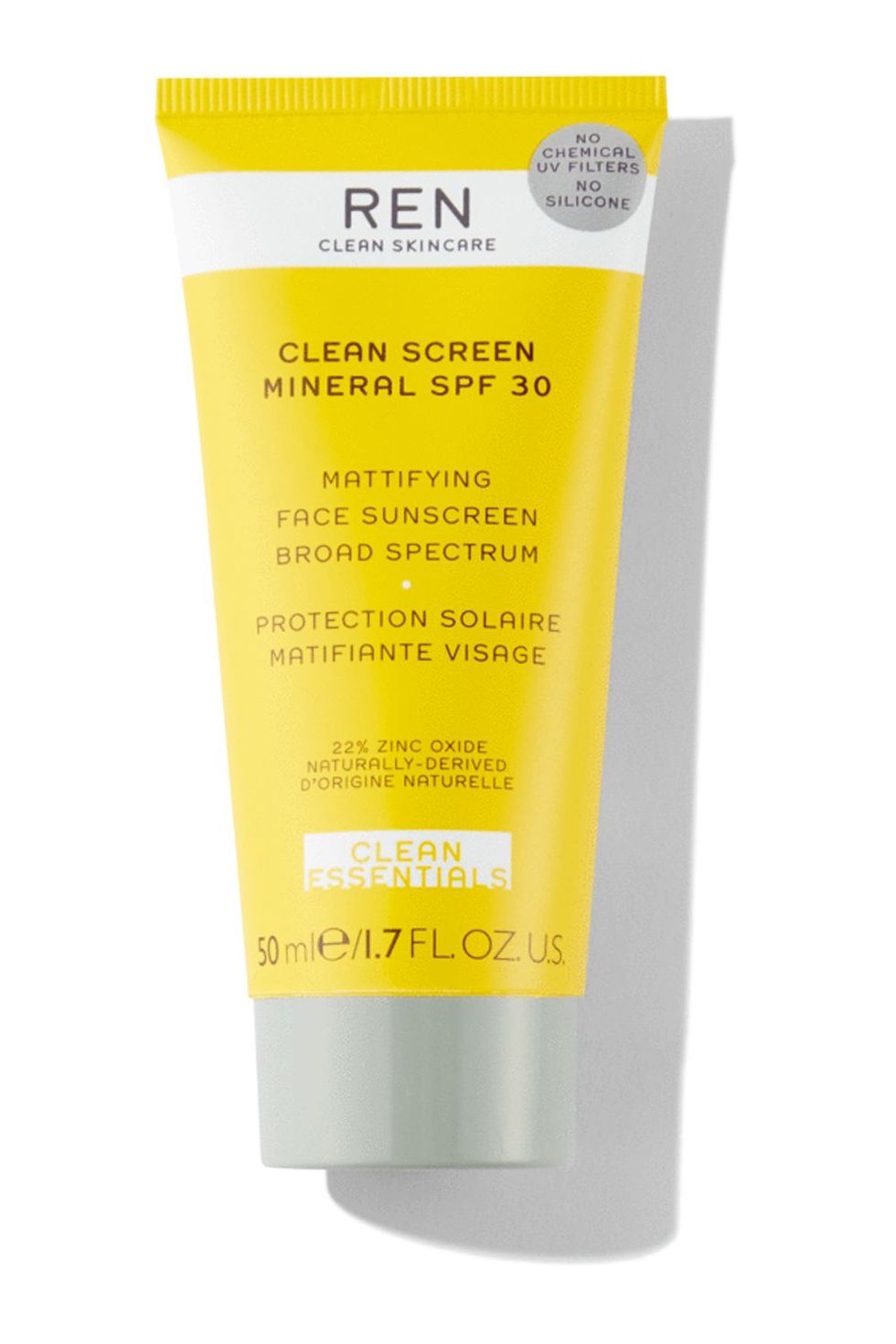 Ren Clean Screen Mattifying Face Sunscreen SPF 30