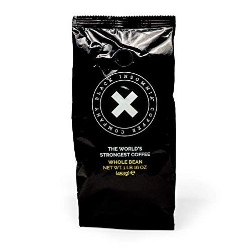 Black Insomnia Bean Coffee, 1-Lb Bag