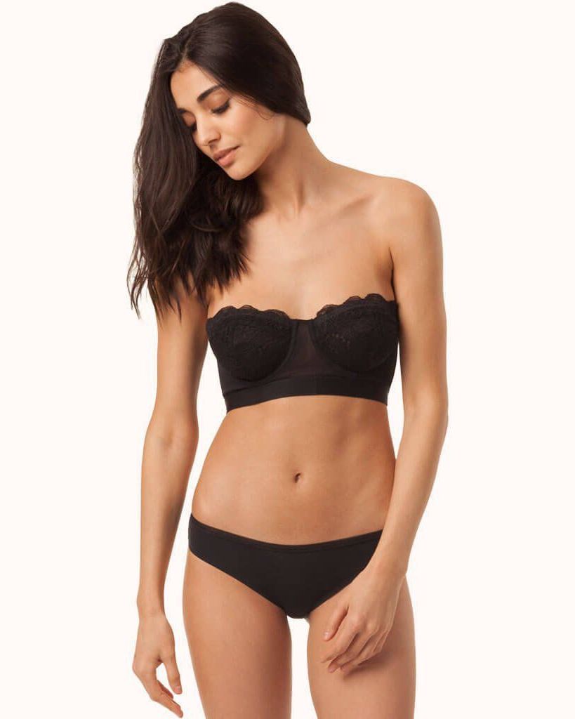 Is Lively's new strapless bralette supportive?