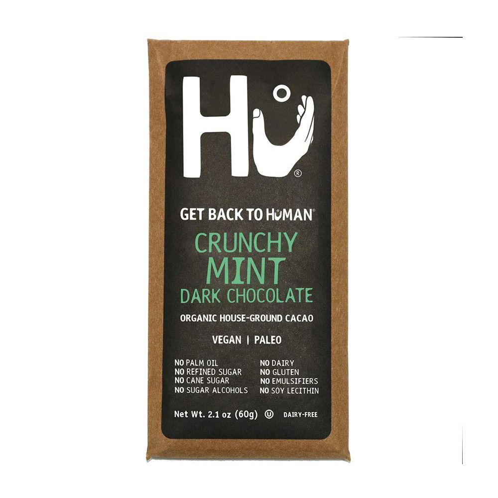 Hu Crunchy Mint Dark Chocolate Bar (4-Pack)