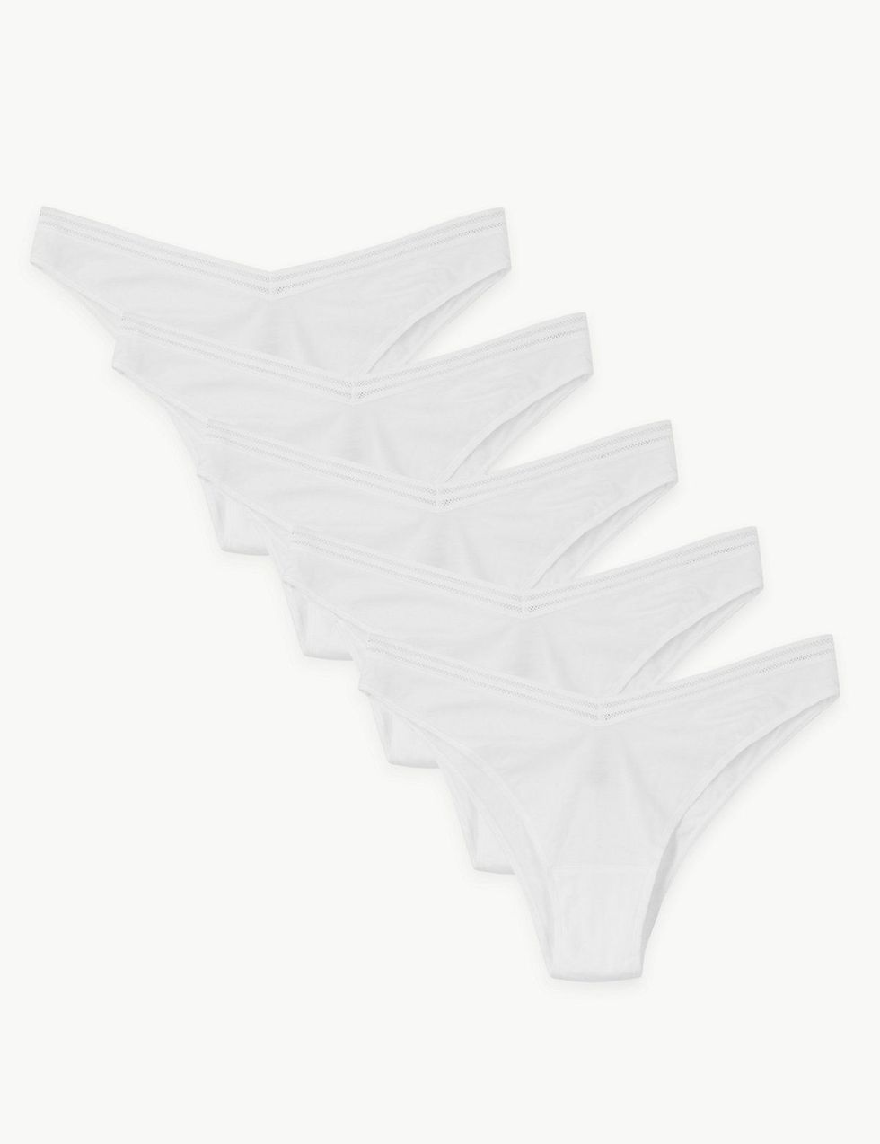 Buy Marks & Spencer Pack of 5 Cotton Mix Slim Fit Knickers