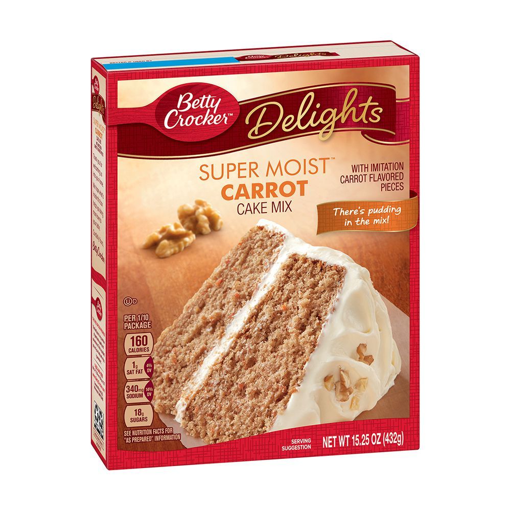 Betty Crocker Carrot Cake Mix (2-Pack)