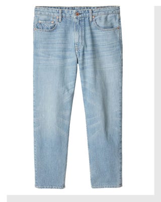 men's cropped jeans