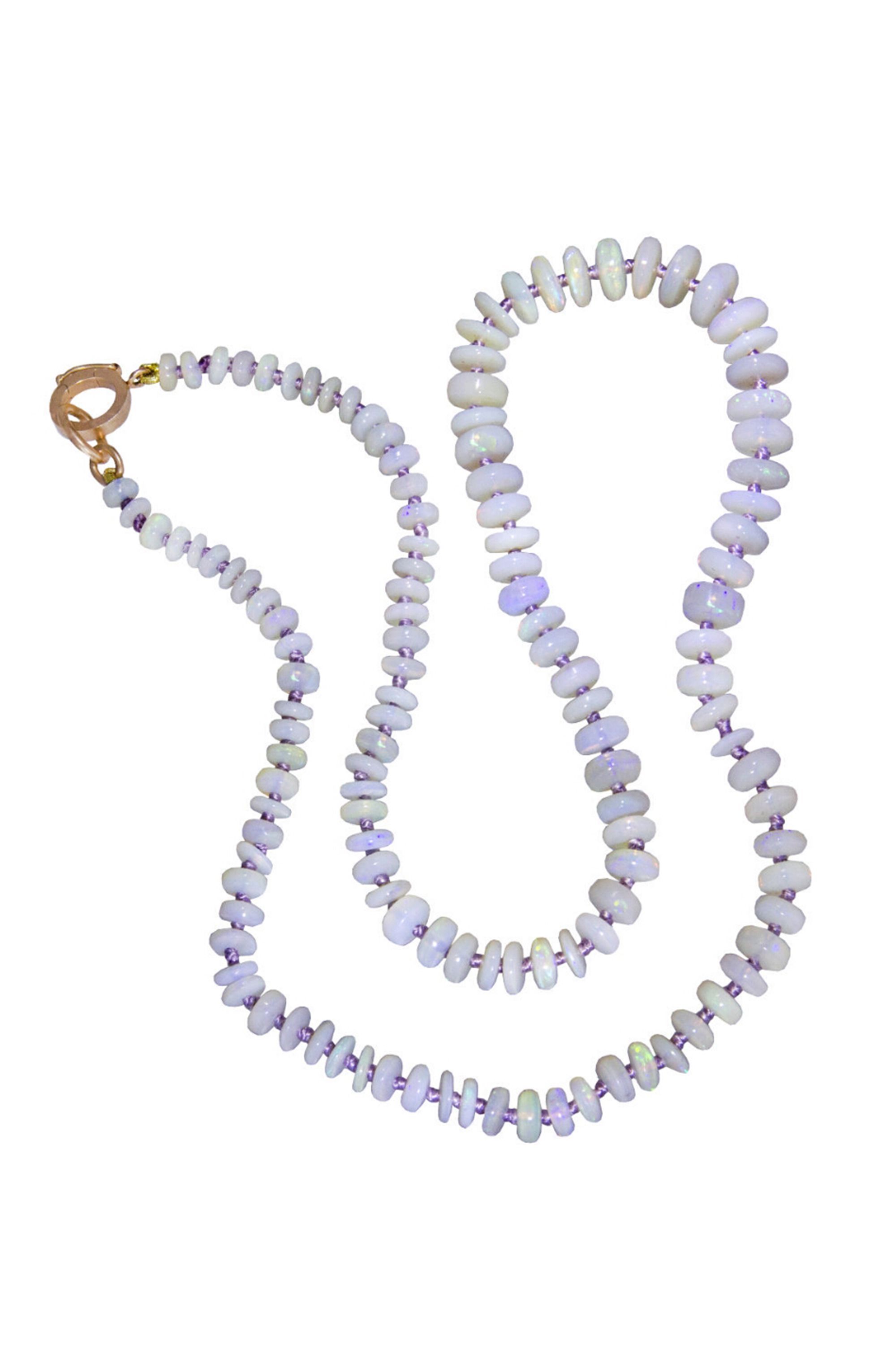 51.01 Carat Opal Beaded Necklace