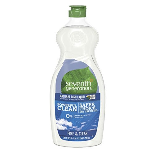 Dish Liquid Soap, Free & Clear