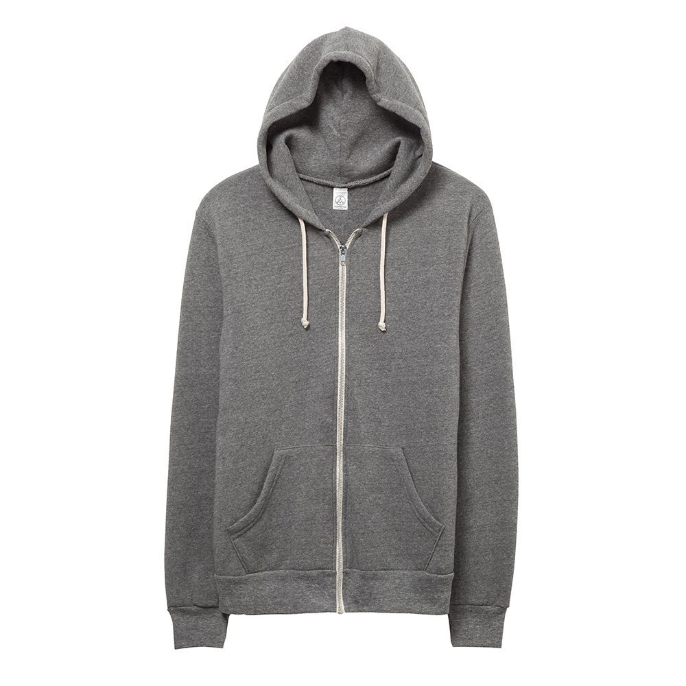 zip up sweatshirt without hood