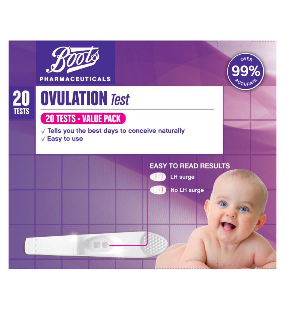 Boots Ovulation Test Kit 20 tests