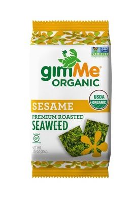 GimMe Organic Roasted Seaweed Snacks 