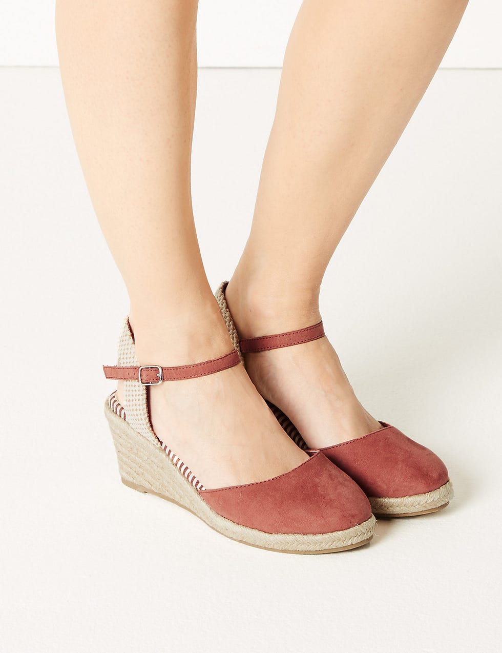 Wide Fit Wedge Heel Espadrilles
