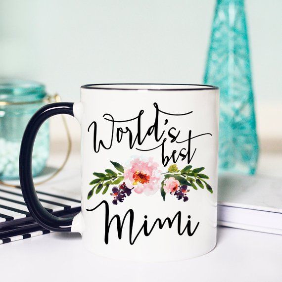 Mothers Day Gift for Grandma from Grandkids Birthday Gift for Grandma Mug Custom 2111
