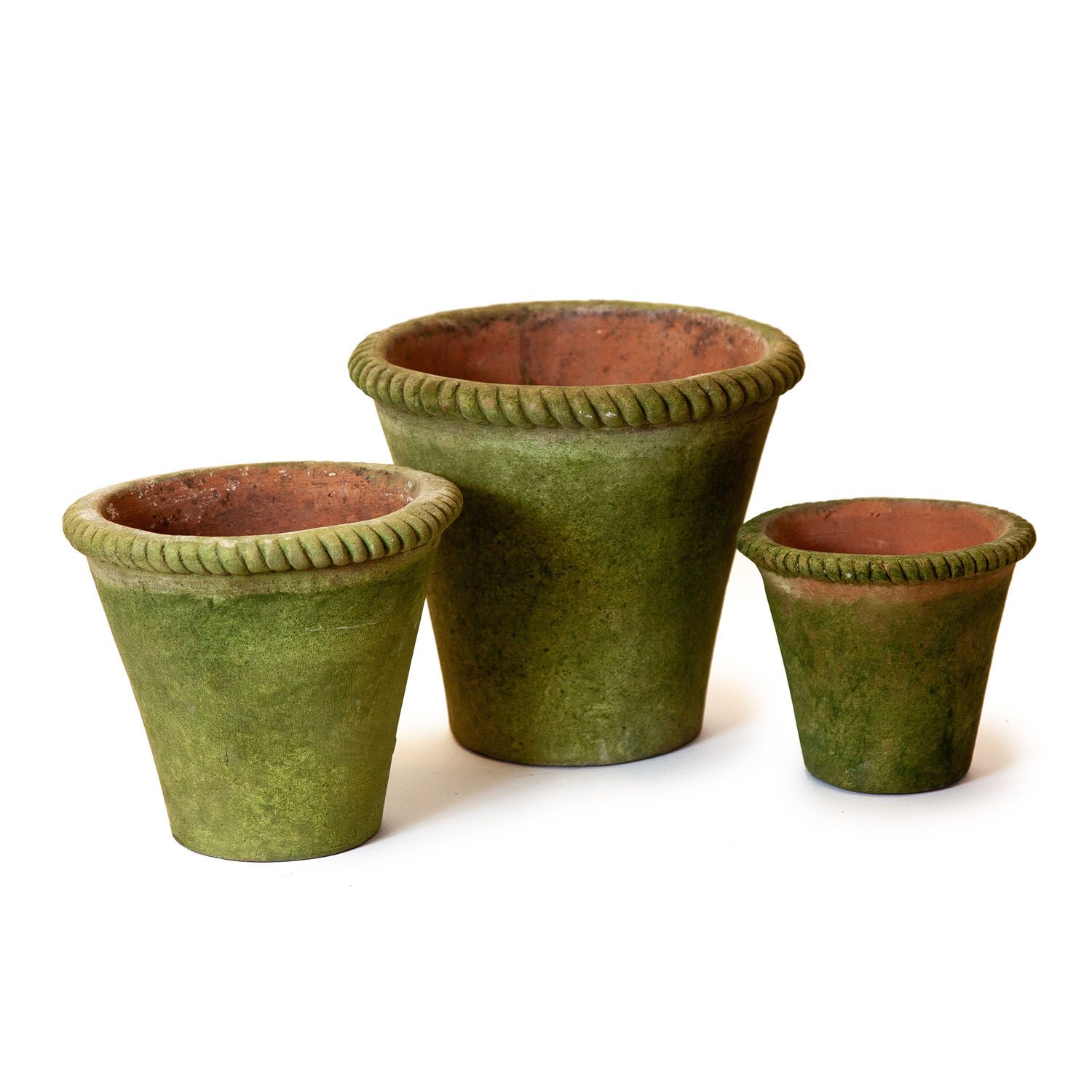 Aged Mecate Planters