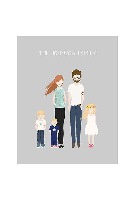 Personalized Family Print 