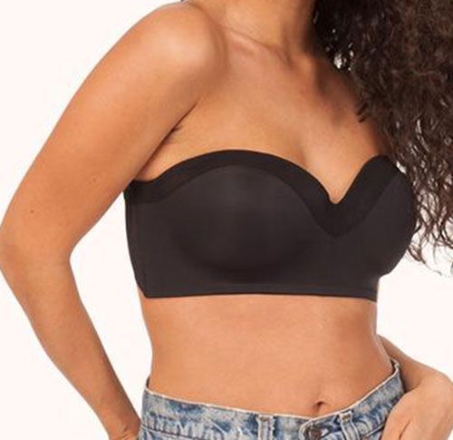 wire free strapless bra