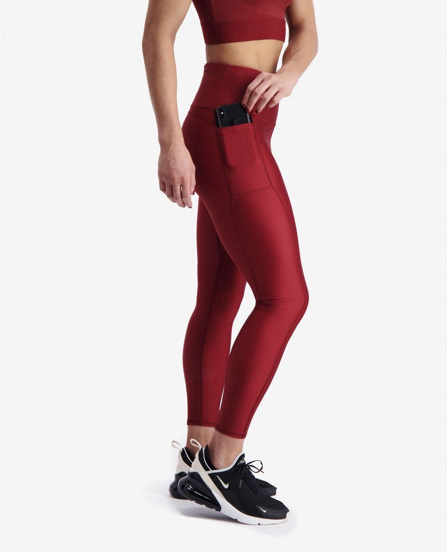 running tights with side pockets