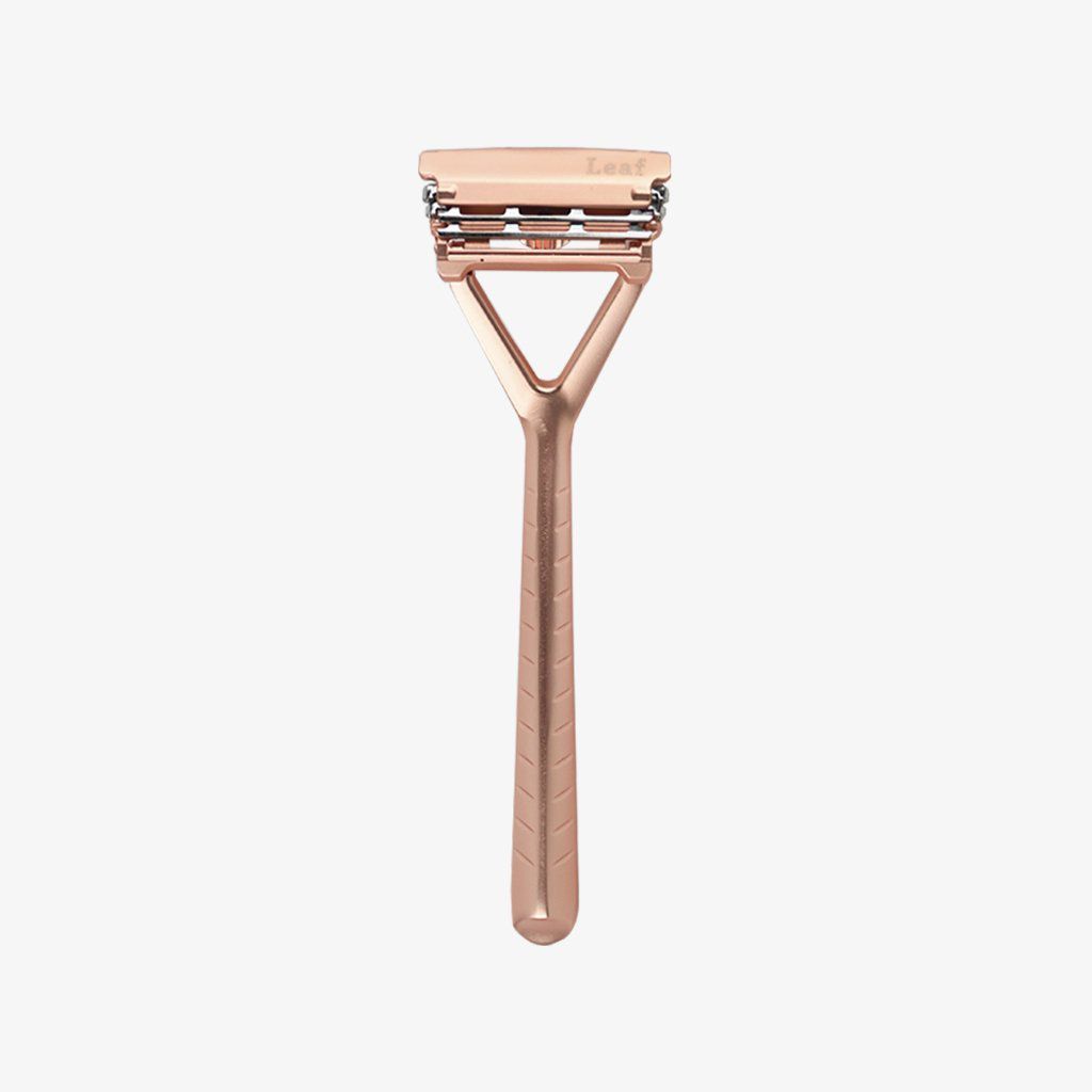 Stainless Steel Razor with Pivoting Head