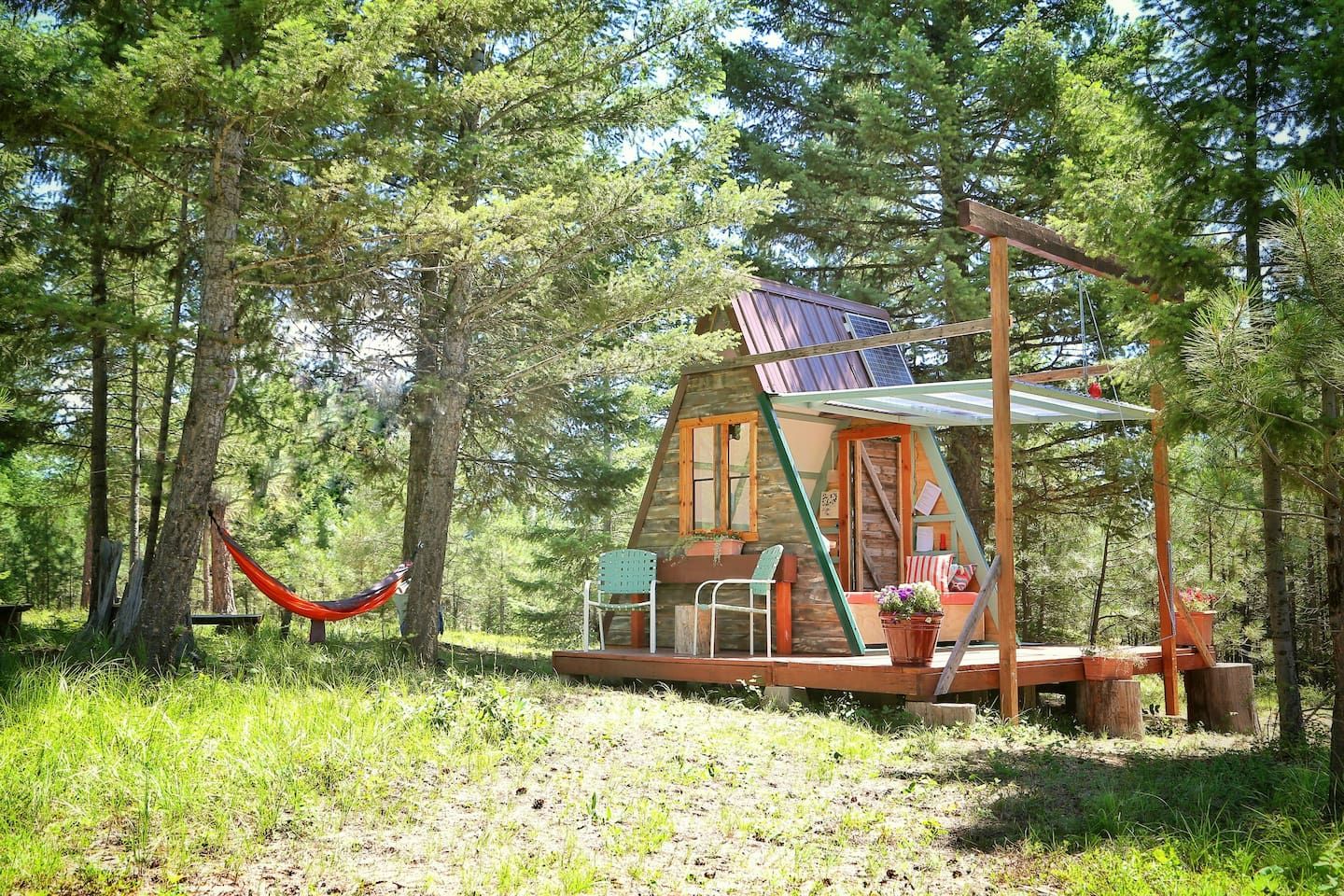 Transient Dislocation Ligation Cheap Tiny House: This Tiny A-Frame Cabin Cost Just $700