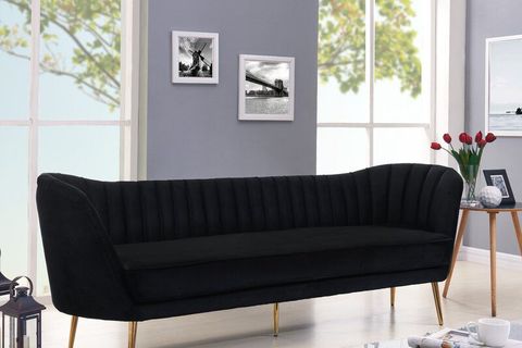 Featured image of post Black Velvet Tufted Sofa : Buy velvet sofas, armchairs &amp; couches and get the best deals ✅ at the lowest prices ✅ on ebay!