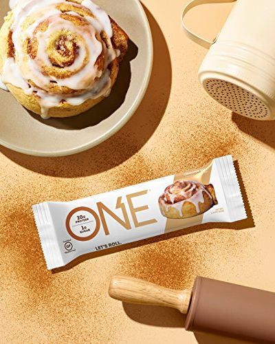 ONE Cinnamon Roll Protein Bars, Pack of 12