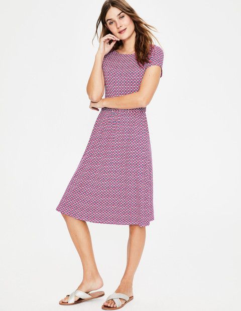 Boden emily jersey top dress