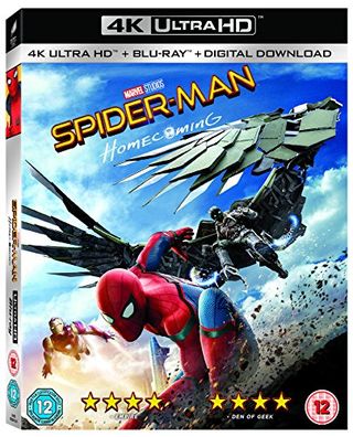 Spider-Man-Heimkehr [4K UHD + Blu-ray] [2017] [Region Free]