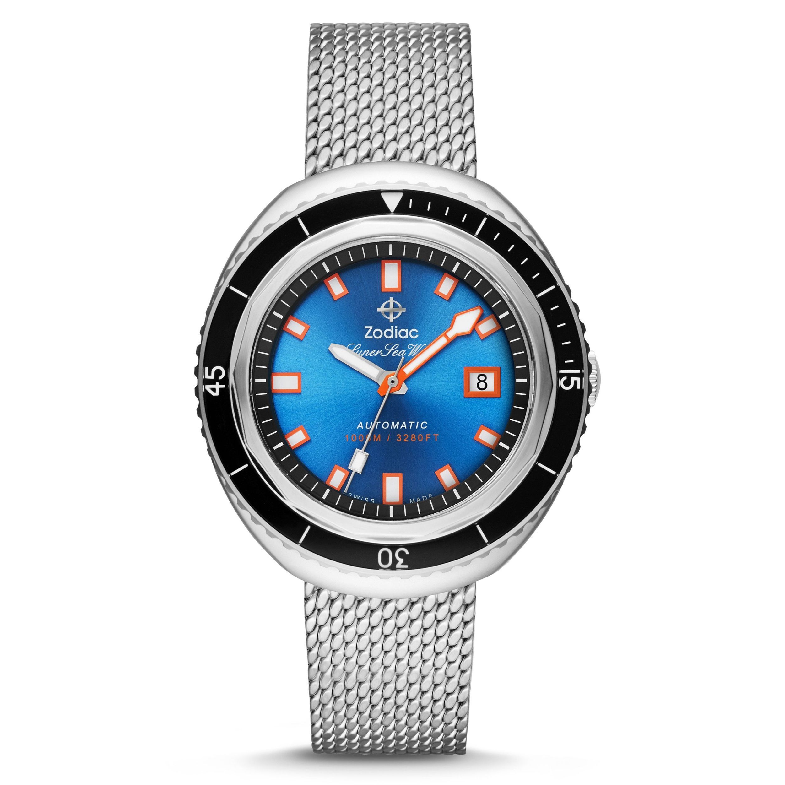 Zodiac ﻿Super Sea Wolf 68 Saturation Diving Watch