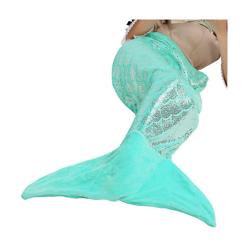 Mermaid Tail Glitter Blanket